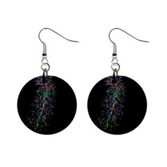 Galaxy Space Mini Button Earrings