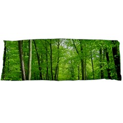 In The Forest The Fullness Of Spring, Green, Body Pillow Case Dakimakura (two Sides) by MartinsMysteriousPhotographerShop