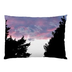 Colorful Overcast, Pink,violet,gray,black Pillow Case (two Sides) by MartinsMysteriousPhotographerShop