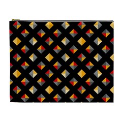 Geometric Diamond Tile Cosmetic Bag (xl) by tmsartbazaar