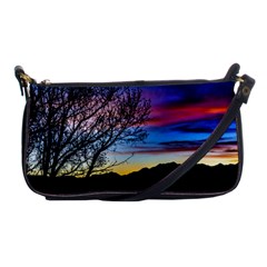 Sunset Landscape Scene, San Juan Province, Argentina003 Shoulder Clutch Bag by dflcprintsclothing