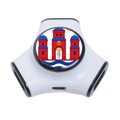 Lesser Coat Of Arms Of Copenhagen 3-port Usb Hub