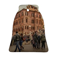 Piazza Di Spagna, Rome Italy Bell Ornament (two Sides) by dflcprintsclothing