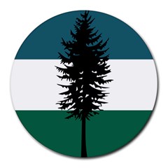 Flag Of Cascadia  Round Mousepads by abbeyz71