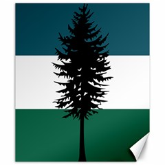 Flag Of Cascadia  Canvas 20  X 24  by abbeyz71