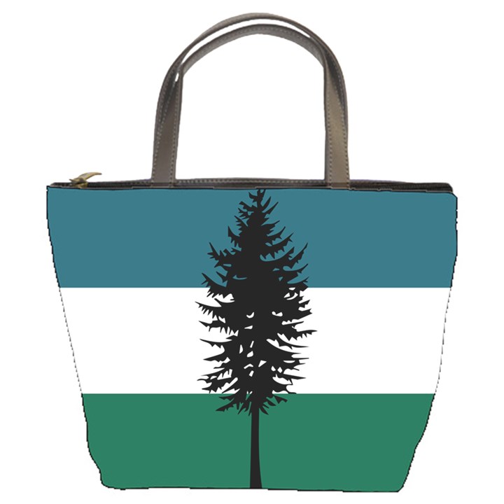 Flag of Cascadia  Bucket Bag