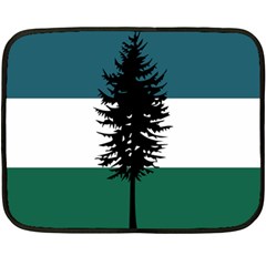 Flag Of Cascadia  Double Sided Fleece Blanket (mini)  by abbeyz71