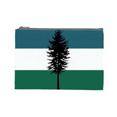 Flag Of Cascadia  Cosmetic Bag (large) by abbeyz71