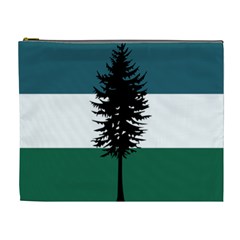 Flag Of Cascadia  Cosmetic Bag (xl) by abbeyz71