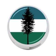 Flag Of Cascadia  4-port Usb Hub (one Side) by abbeyz71