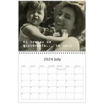 CALENDARIO RITA Wall Calendar 11 x 8.5 (12-Months) Jul 2024
