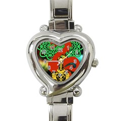 Ragnarok Dragon Monster Heart Italian Charm Watch