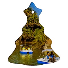 Parque Rodo Park, Montevideo, Uruguay Christmas Tree Ornament (two Sides) by dflcprintsclothing