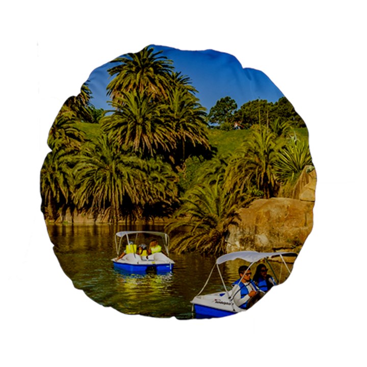 Parque Rodo Park, Montevideo, Uruguay Standard 15  Premium Round Cushions