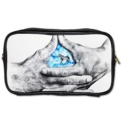 Hands Horse Hand Dream Toiletries Bag (one Side) by HermanTelo