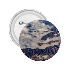 Andes Mountains Aerial View, Chile 2 25  Buttons by dflcprintsclothing