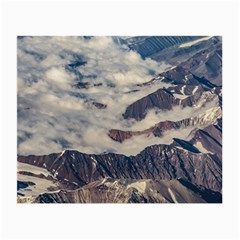 Andes Mountains Aerial View, Chile Small Glasses Cloth (2 Sides)