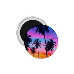 Sunset Palms 1 75  Magnets by goljakoff