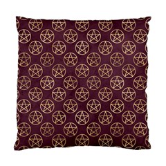 Golden Pentagram Standard Cushion Case (one Side)