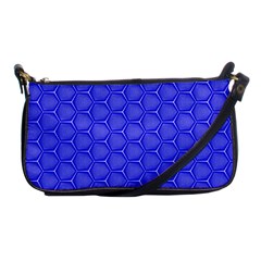 Blue-monday Shoulder Clutch Bag by roseblue