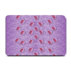 Tropical Flower Forest Of Ornate Colors Small Doormat  by pepitasart