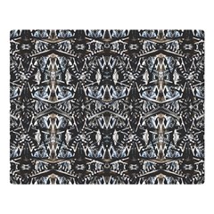 Modern Tribal Geometric Print Double Sided Flano Blanket (large)  by dflcprintsclothing