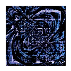 Fractal Madness Tile Coaster by MRNStudios