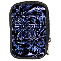 Fractal Madness Compact Camera Leather Case by MRNStudios