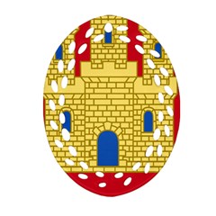 Arms Of Castile Ornament (oval Filigree) by abbeyz71