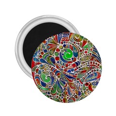 Pop Art - Spirals World 1 2 25  Magnets