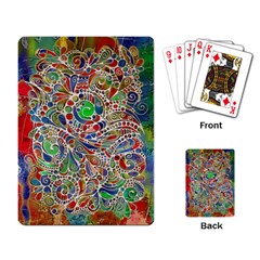 Pop Art - Spirals World 1 Playing Cards Single Design (rectangle) by EDDArt