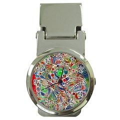 Pop Art - Spirals World 1 Money Clip Watches