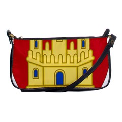 Royal Arms Of Castile  Shoulder Clutch Bag by abbeyz71