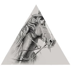 Custom Horse Wooden Puzzle Triangle
