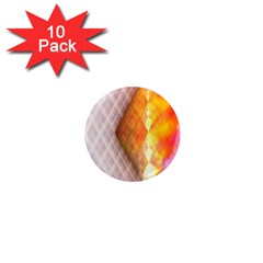 Geometry Diamond 1  Mini Magnet (10 Pack)  by Sparkle