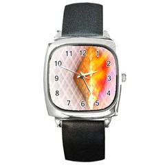 Geometry Diamond Square Metal Watch by Sparkle