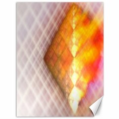 Geometry Diamond Canvas 36  X 48  by Sparkle