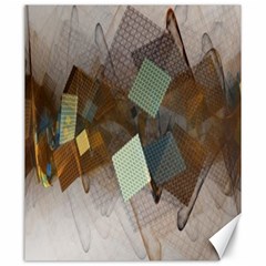 Geometry Diamond Canvas 20  X 24  by Sparkle