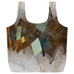 Geometry Diamond Full Print Recycle Bag (XXXL) Back