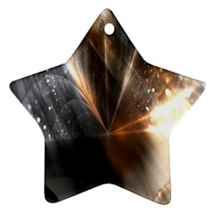 Flash Light Star Ornament (two Sides) by Sparkle