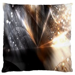 Flash Light Large Cushion Case (one Side) by Sparkle