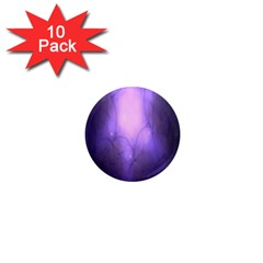Violet Spark 1  Mini Magnet (10 Pack)  by Sparkle