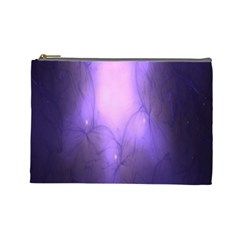 Violet Spark Cosmetic Bag (large) by Sparkle