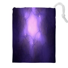 Violet Spark Drawstring Pouch (4xl) by Sparkle