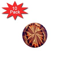 Sun Fractal 1  Mini Magnet (10 Pack)  by Sparkle