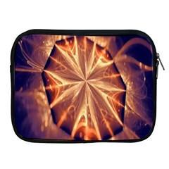 Sun Fractal Apple Ipad 2/3/4 Zipper Cases by Sparkle