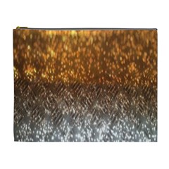 Glitter Gold Cosmetic Bag (xl) by Sparkle