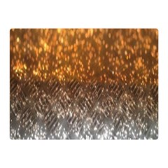 Glitter Gold Double Sided Flano Blanket (mini)  by Sparkle