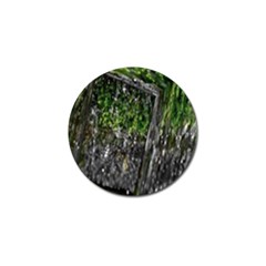 Green Glitter Squre Golf Ball Marker (4 Pack)