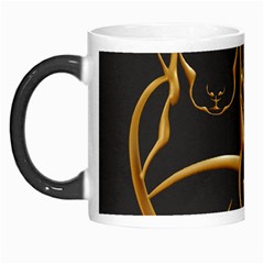 Gold Dog Cat Animal Jewel Morph Mugs